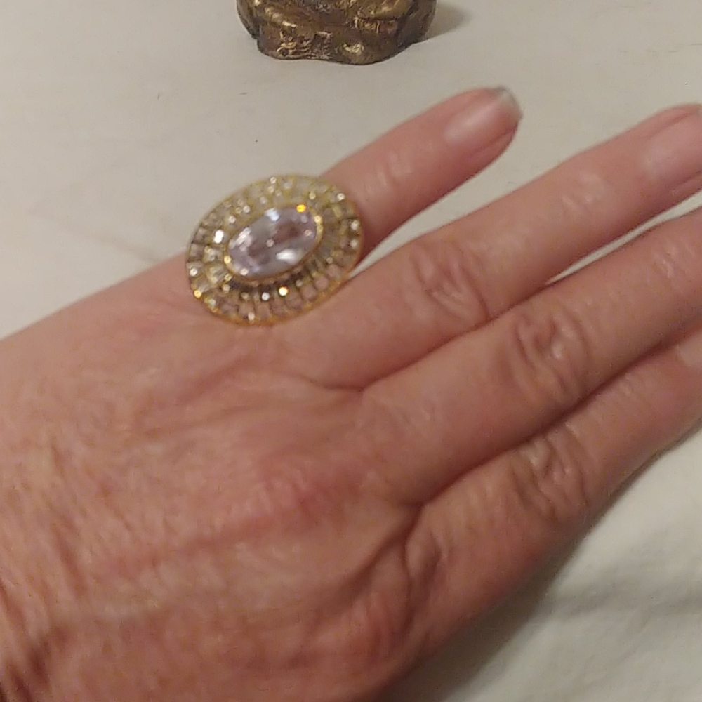 Vintage Seta Statement Ring Size 6 - image 6